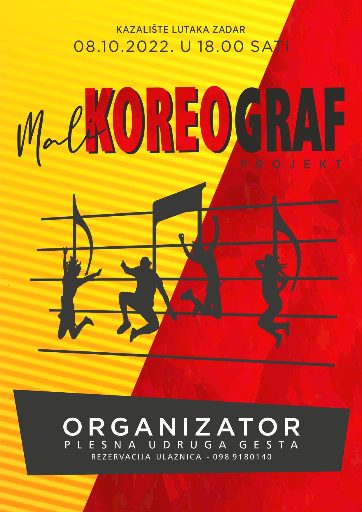 plakat mali koreograf plakat mali koreograf